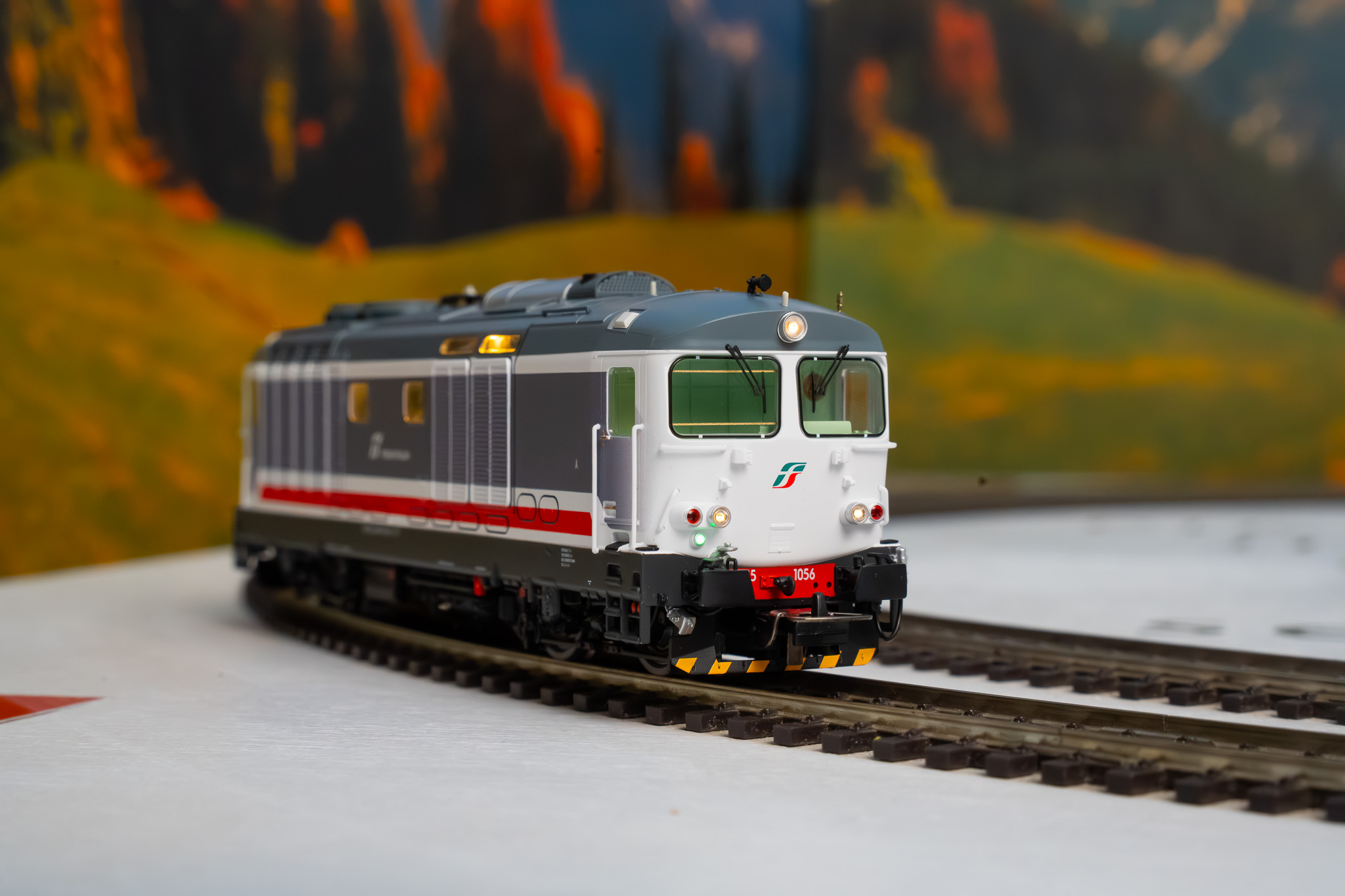 Locomotiva Diesel D 445 Livrea IC Delle FS Ep VI Locomotiva Diesel D 445 Livrea IC Delle FS Ep VI
