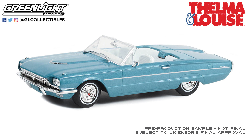 FORD THUNDERBIRD CONVERTIBLE 1964 BLANCHE GREENLIGHT 1:43 Réf 86625 - La Boutique D'ALAIN